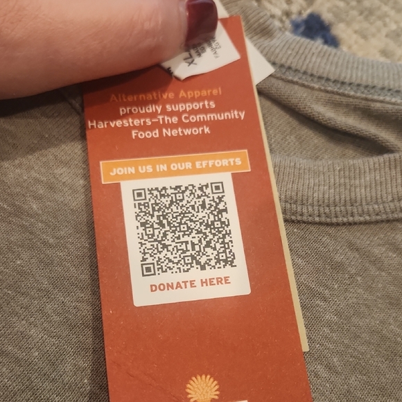 NWT-  XL Alternative Gray Mississippi Golden Eagles Tee - Picture 4 of 6